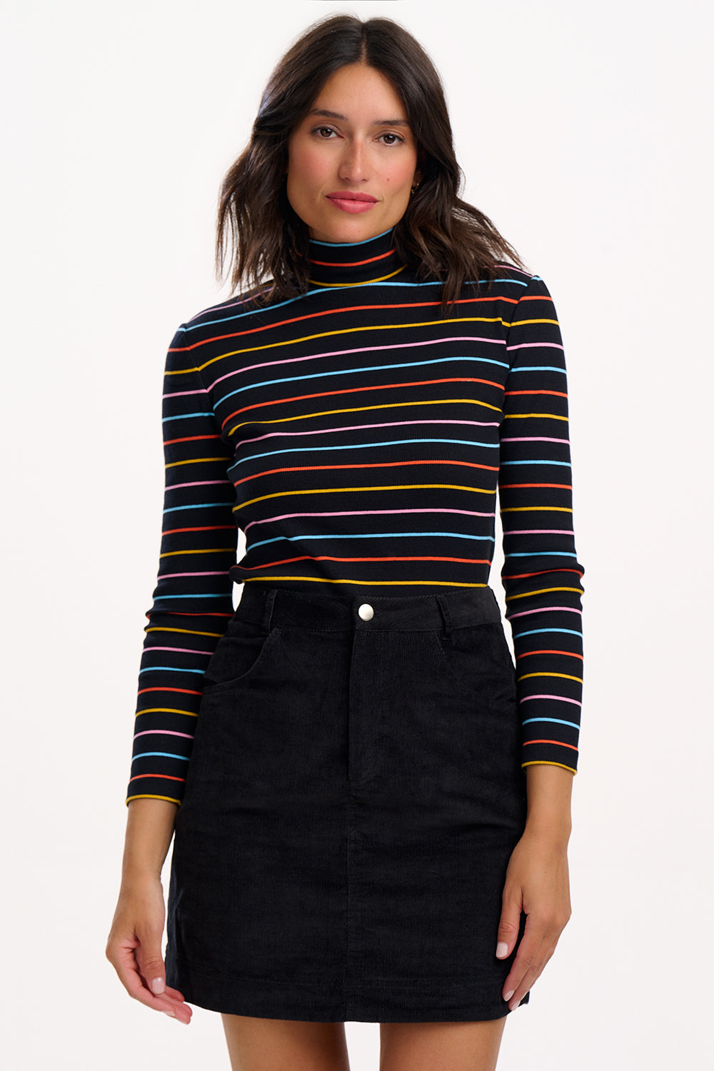 Alice Mini Skirt - Black Cord
